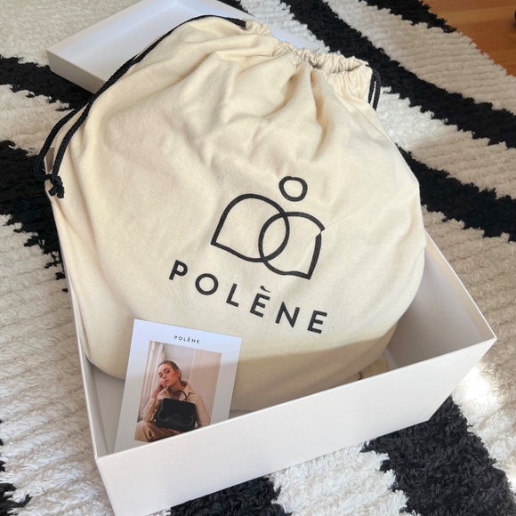 Polene Numero Un Handbag in Trio Camel - Picture 9 of 15